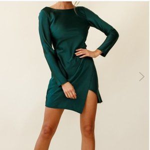 Princess Polly Emerald Green Thank Me Later Dress